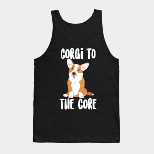 Corgi To The Core Tank Top